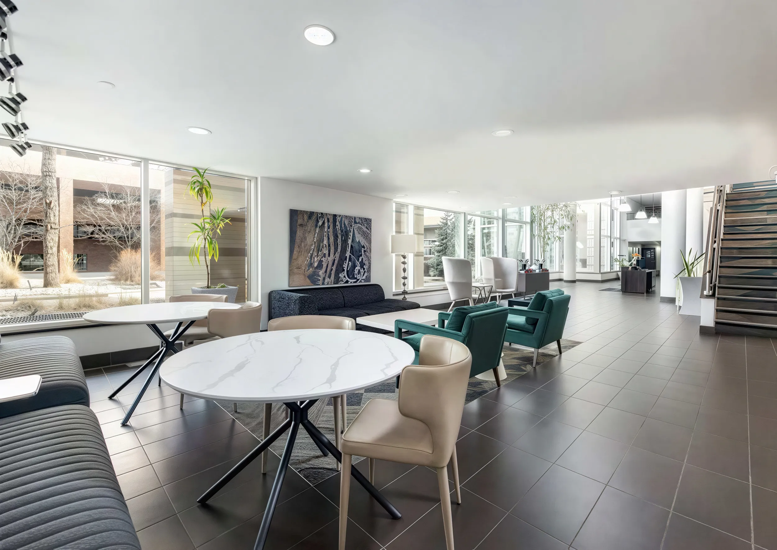 300 East 17th Apartments community clubhouse